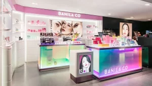 Colour Cosmetic store display stand