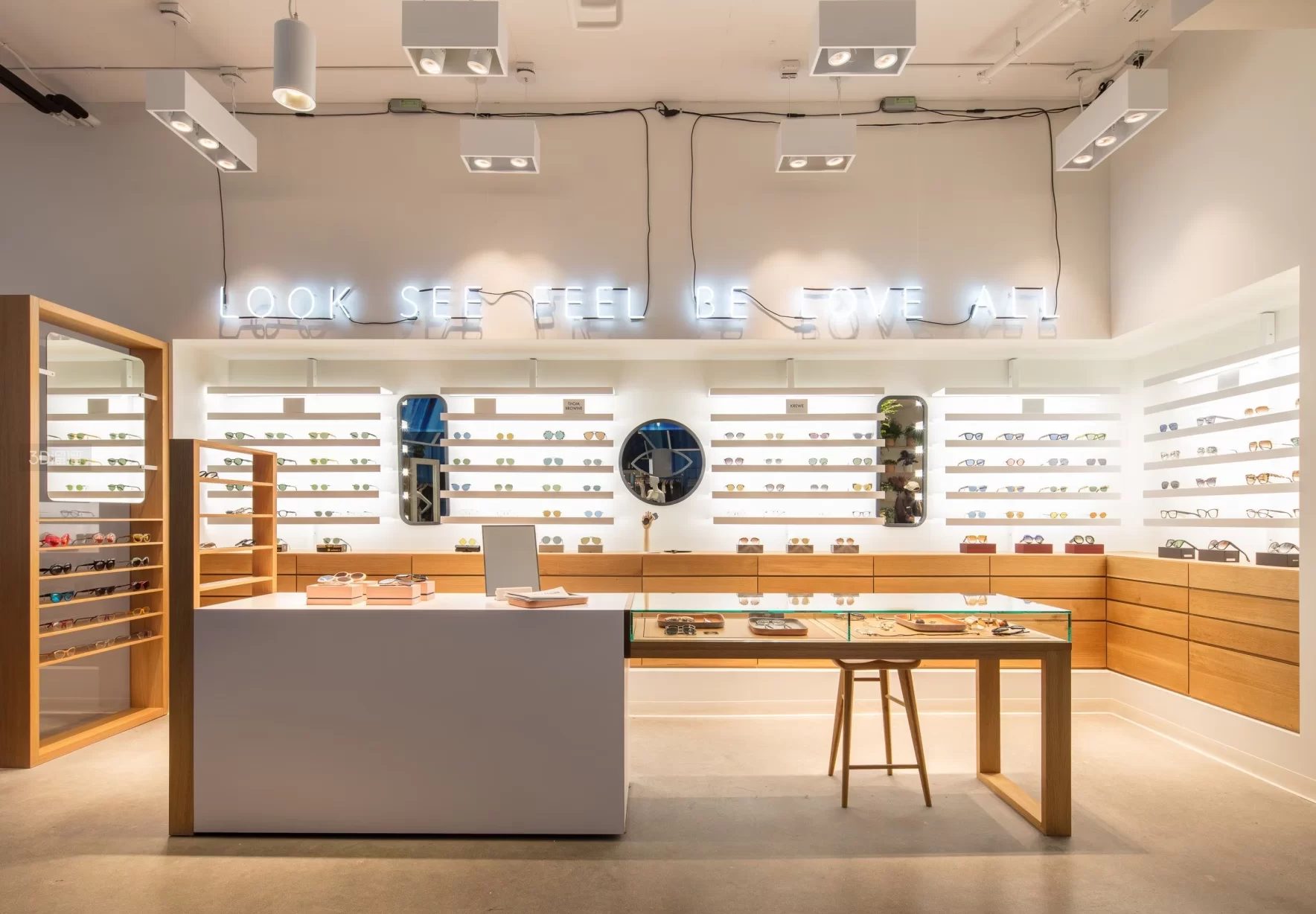 Key points of eyewear layout design